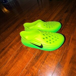 Nike Kids Bright Green Slip-On Water Shoes